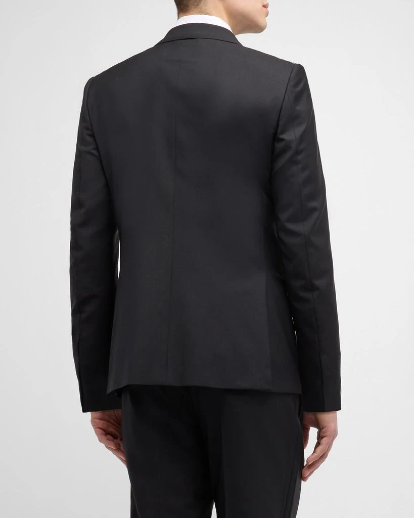 Zegna Men's Wool-Mohair Solid Tuxedo 9