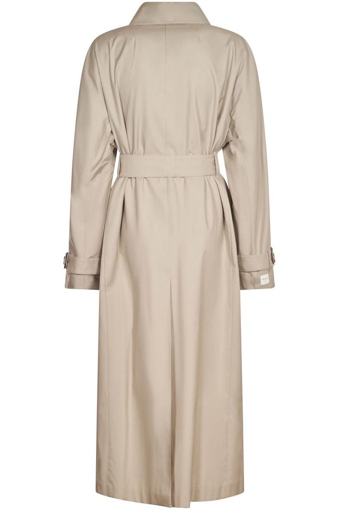 MAX MARA THE CUBE Max Mara The Cube Strench Double-Breasted Belted Coat