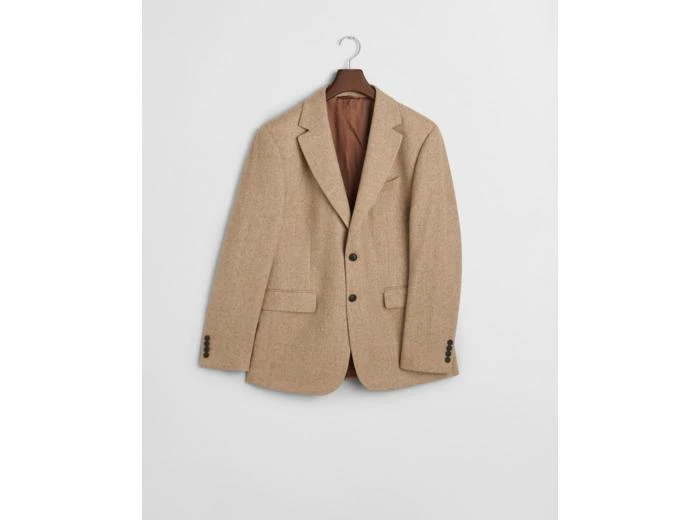 Gant Slim Fit Herringbone Suit Blazer