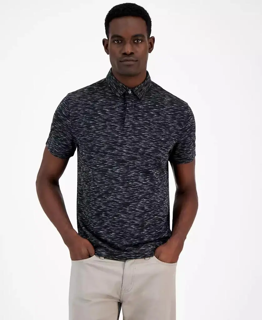 alfatech by alfani dress shirt Alfani Men's Regular Fit Traveler Stretch Dress Shirt, Created for Macy's - Tan