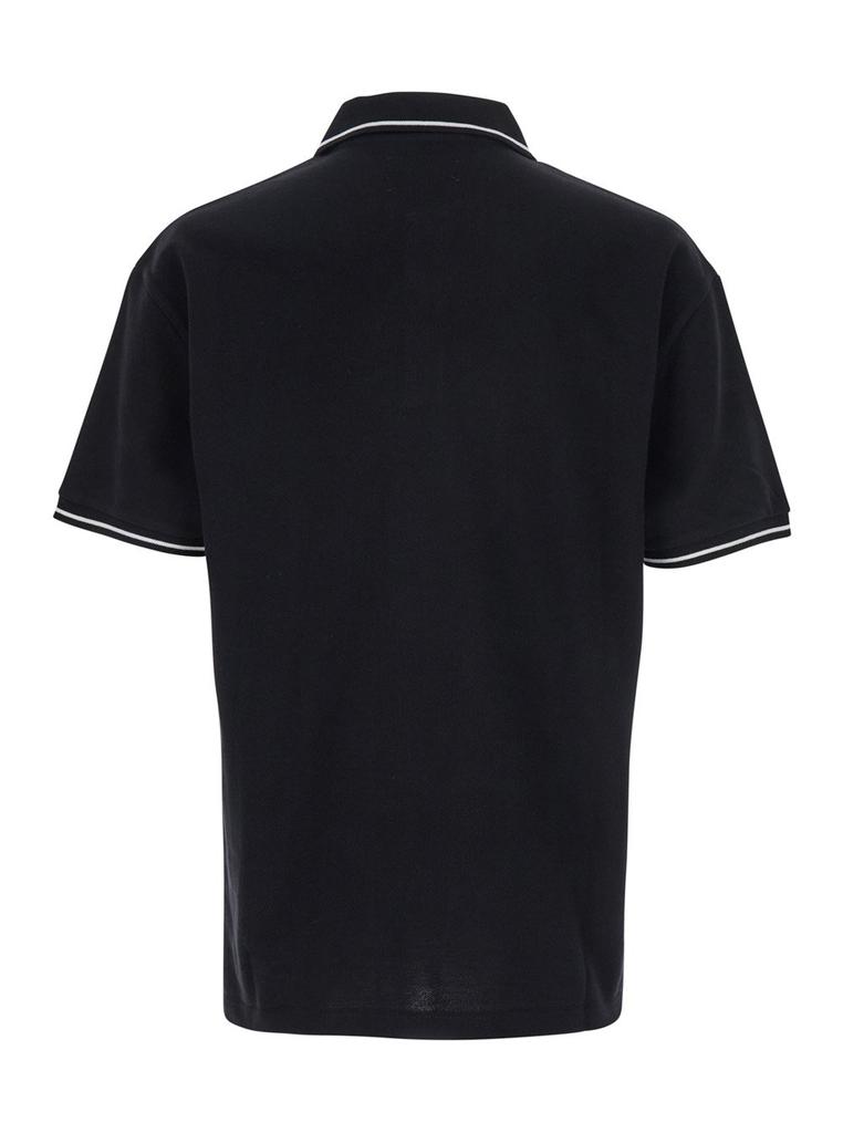 AMIRI Amiri Logo Embroidered Polo Shirt