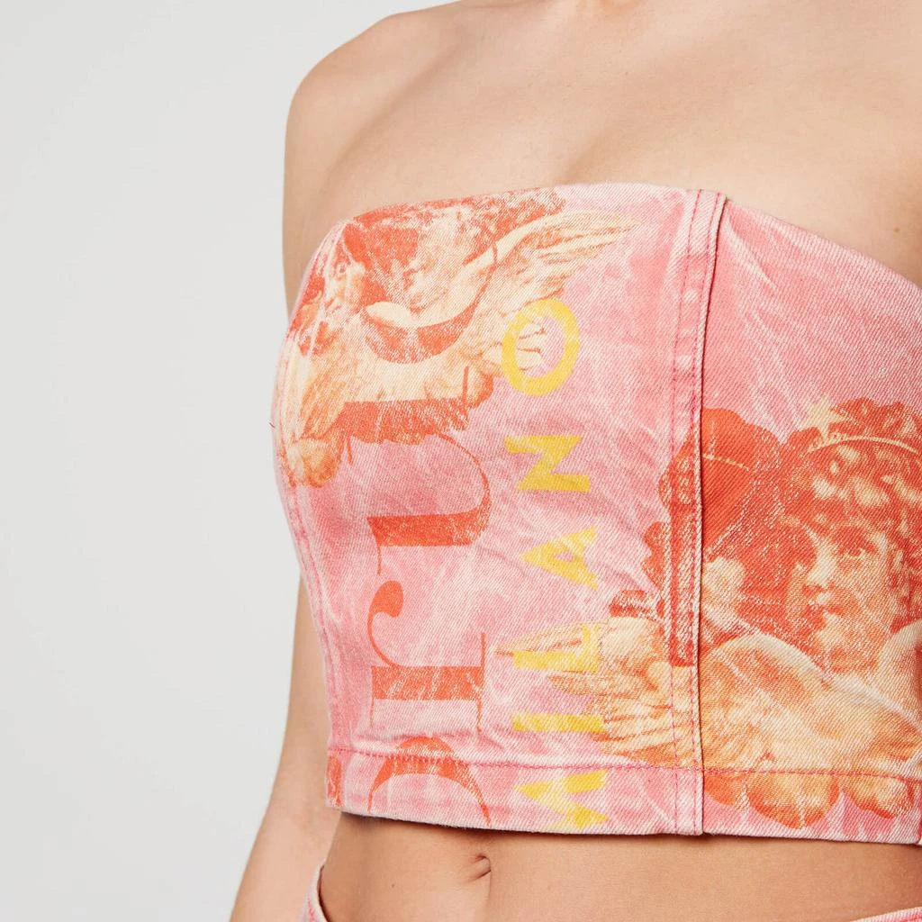 Fiorucci Fiorucci Angel Bustier Denim Top 3