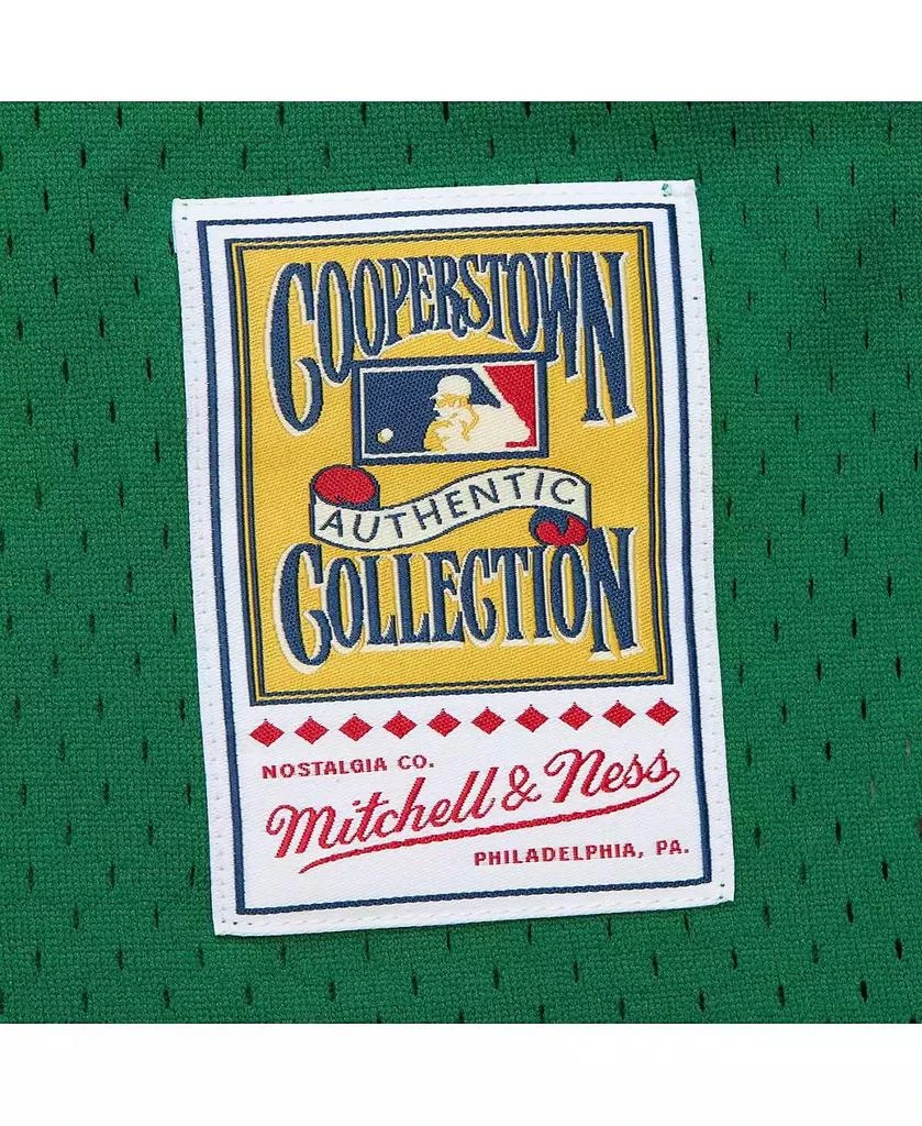 Mitchell & Ness Men's David Ortiz Kelly Green Boston Red Sox Cooperstown Collection Mesh Batting Practice Jersey 4