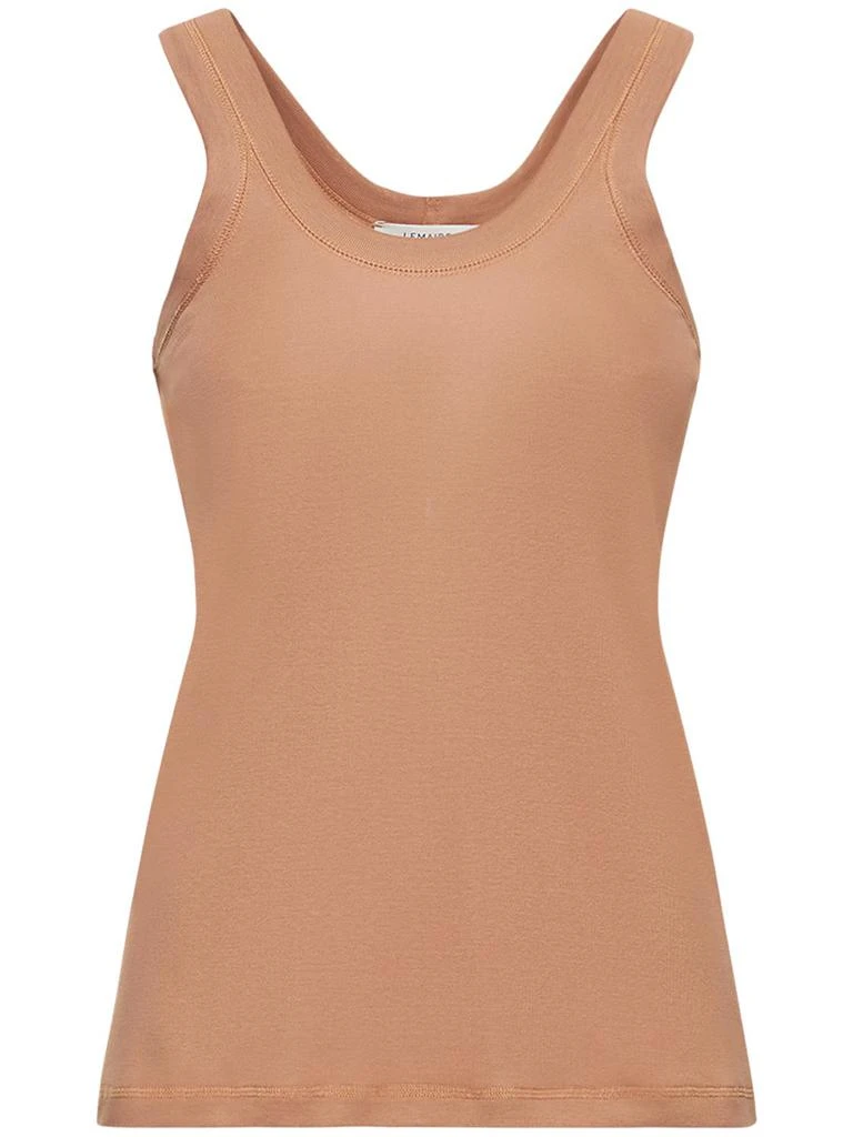 LEMAIRE Rib Cotton Jersey Tank Top 1