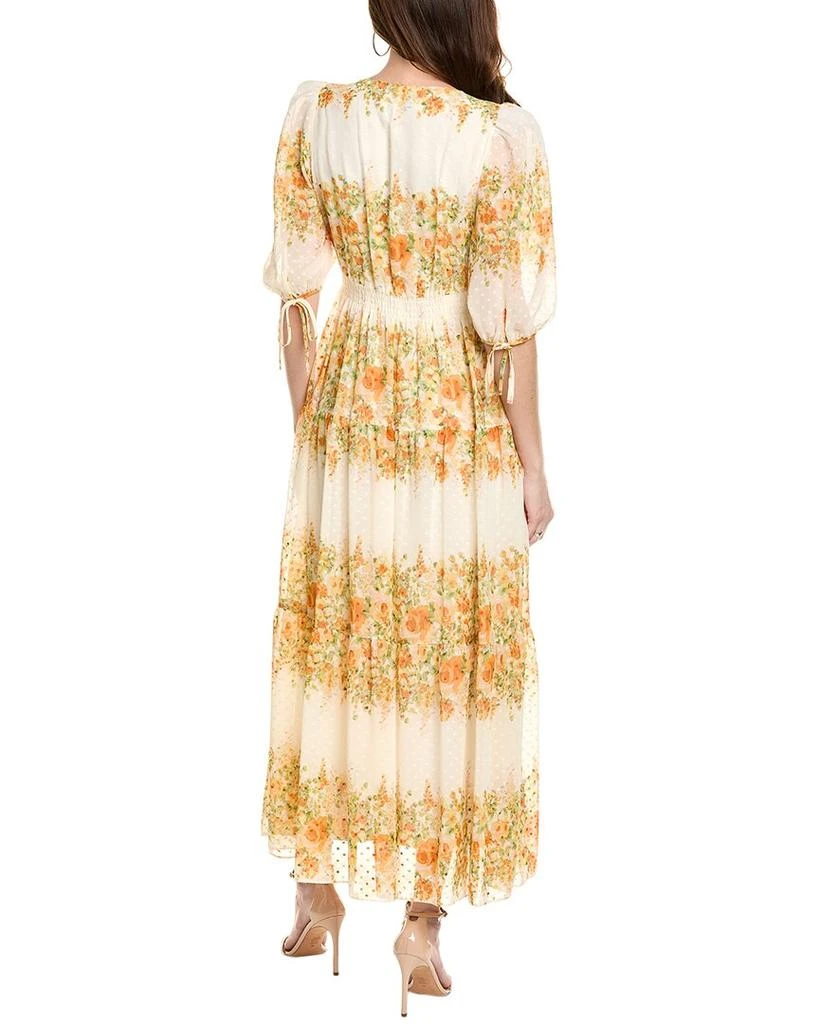 Taylor Clip Dot Midi Dress 2