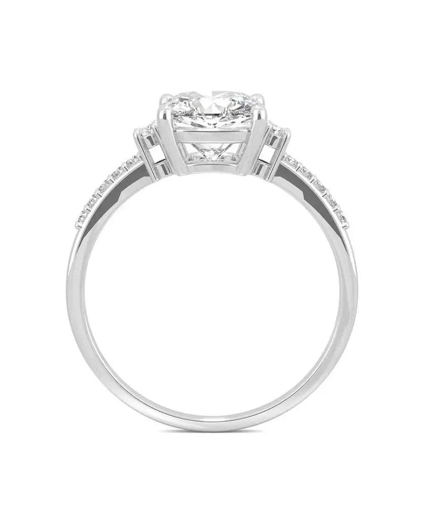 Charles & Colvard Moissanite Cushion Engagement Ring 1-3/4 ct. t.w. Diamond Equivalent in 14k White Gold 4