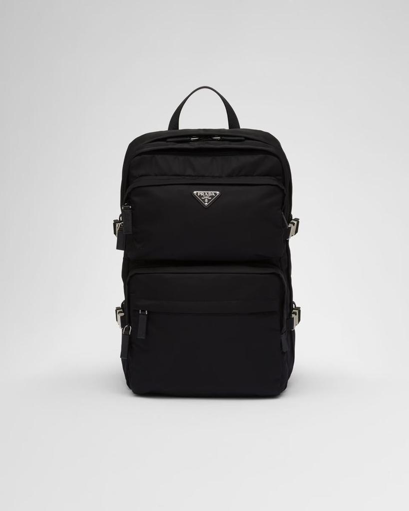 Prada Prada Re-Nylon And Saffiano Backpack