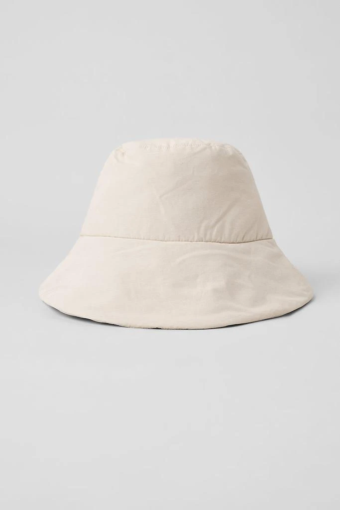 Alo Good Shade Puffer Bucket Hat - Oat Milk - Hats - Free  display picture 3