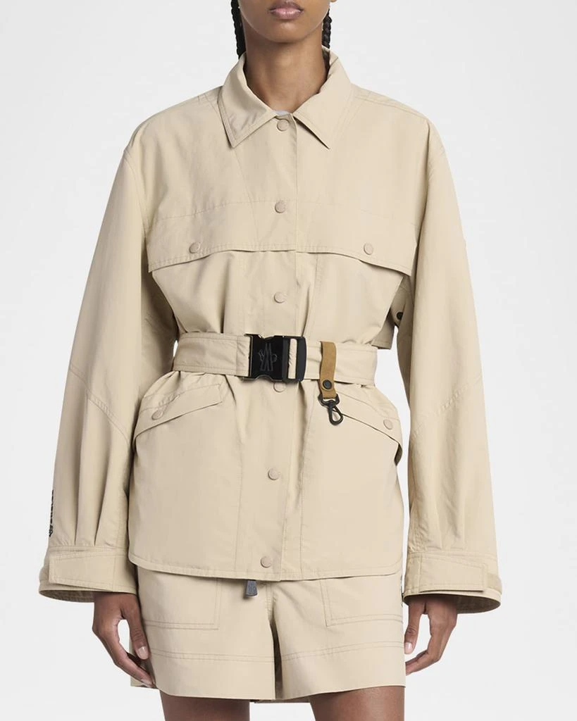 Moncler Kaeng Belted Shirt Jacket 4