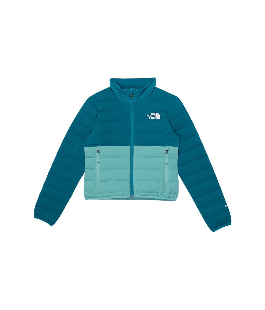 The North Face Kids Belleview Stretch Down Jacket Little Kids Big Kids Harbor Blue XL Sneakers Sportswear Free Shipping BeyondStyle