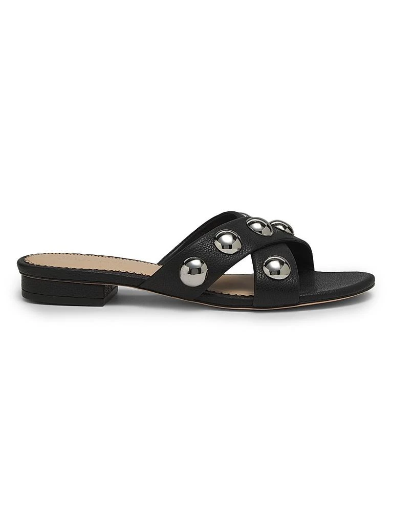 Cinq à Sept Grace Studded Leather Sandals 1