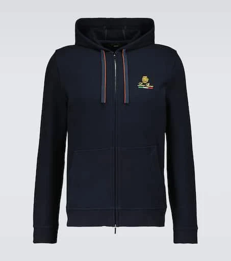 Loro Piana Hooded Bomber Horsey sweatshirt 1