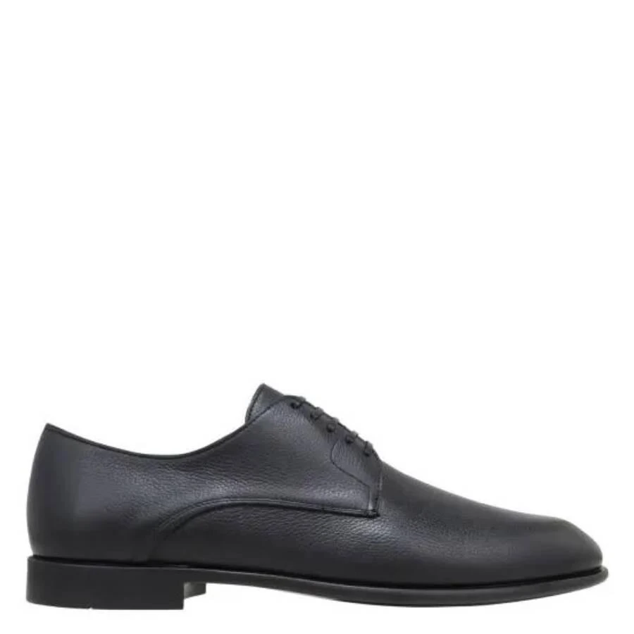 Salvatore Ferragamo Ferragamo Fosco Leather Derby Shoes, Size 6.5 EEE 1