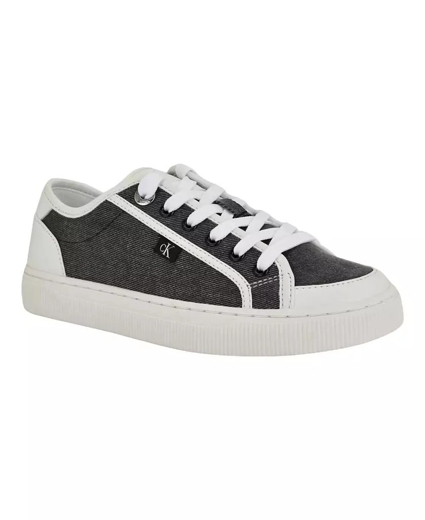 Calvin Klein Women
s Lorean Lace-Up Sneakers
