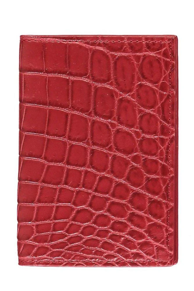 Bottega Veneta Bottega Veneta Embossed Bi-Fold Wallet