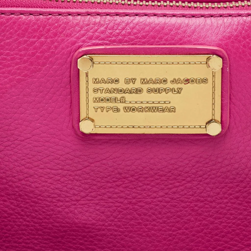 Marc Jacobs Marc by Marc Jacobs Fuchsia Leather Classic Q Wristlet Clutch 5