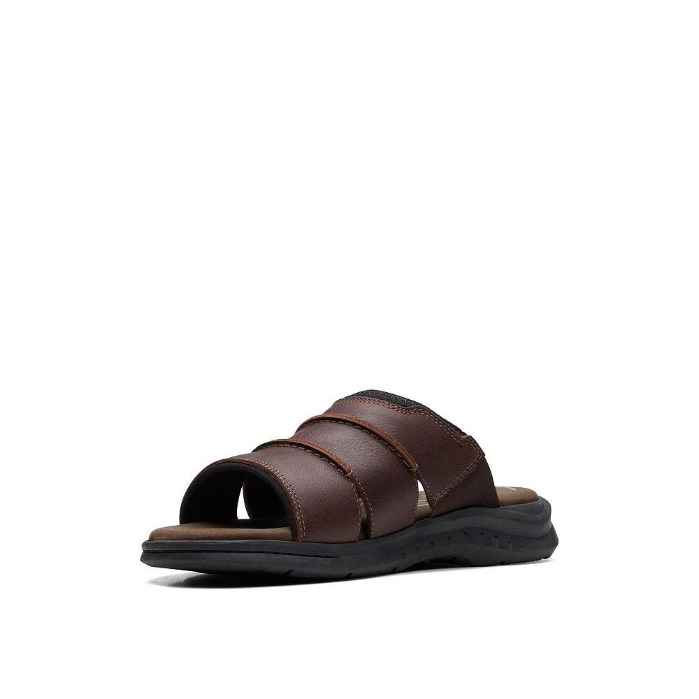 Clarks Men's Leather Walkford Easy Slide Sandals 7