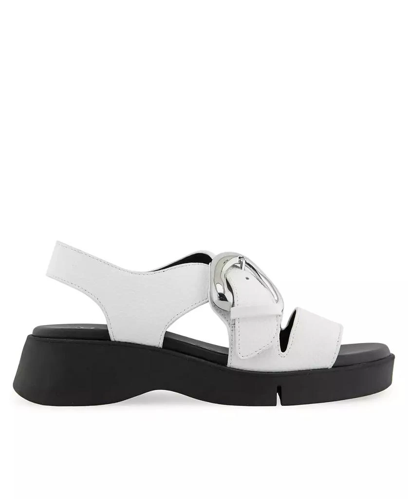 Aerosoles Women's Fez Round Toe Flatform Sandals 2