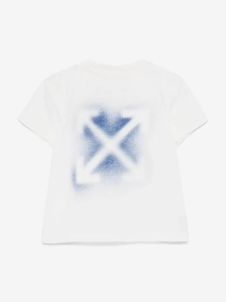 Off-White Baby Boys Arrow Spray T-Shirt in White 2