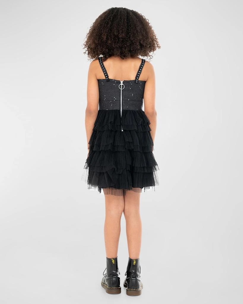 Zoe Girl's Naomi Combo Tulle Dress, Size 7-16 2