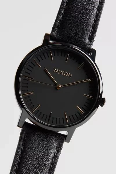 Nixon Nixon Porter Leather Watch 3