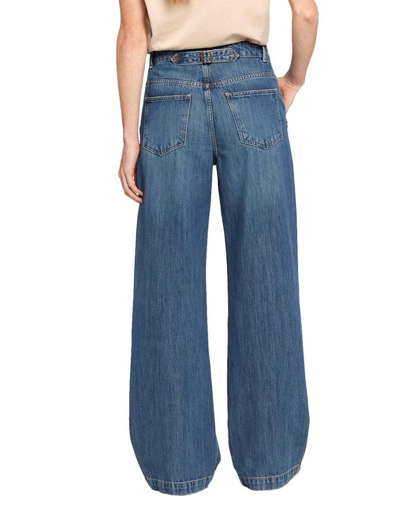 CURRENT ELLIOTT Current/Elliott The Postman Lancaster Wide Leg Jean