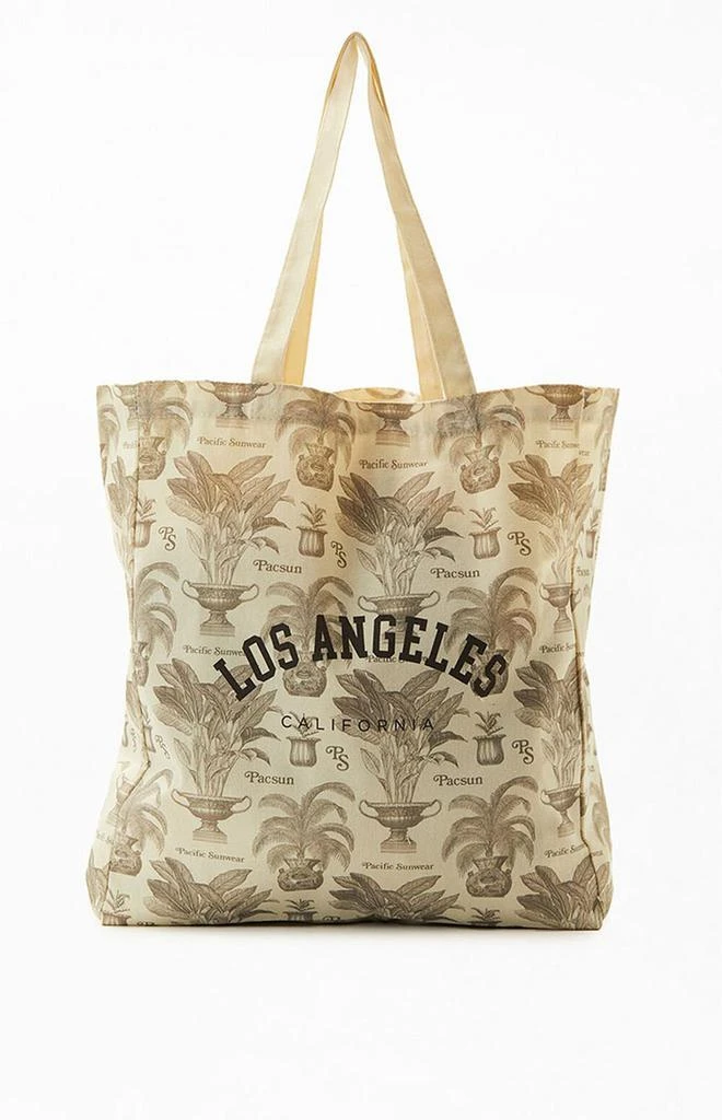PacSun Reusable Etoile Monogram Print Tote Bag 3
