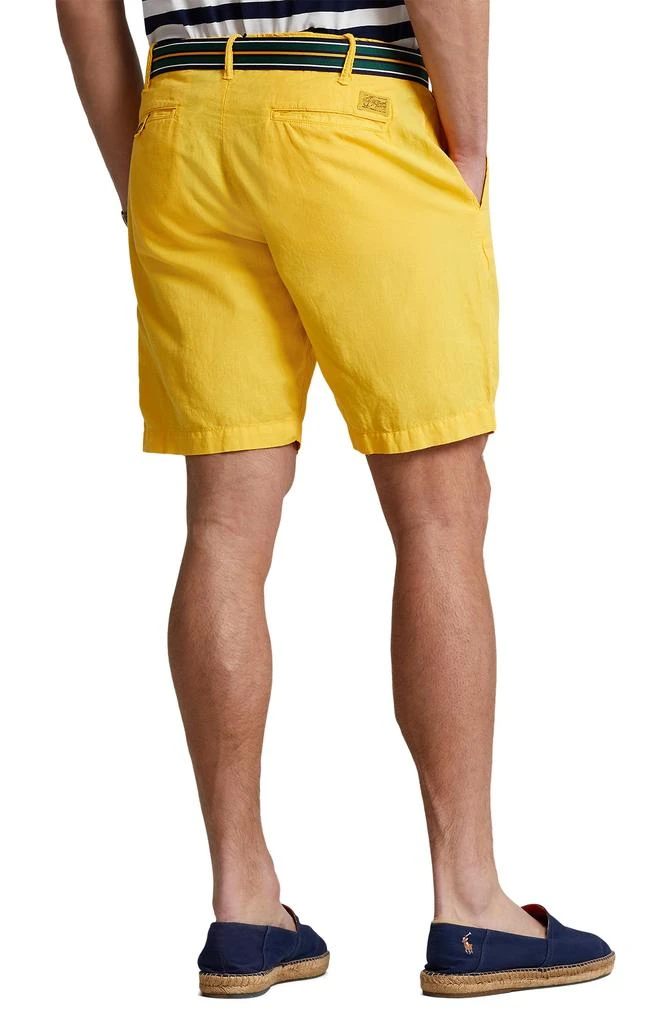 Ralph Lauren Classic Fit Maritime Linen & Cotton Shorts 2