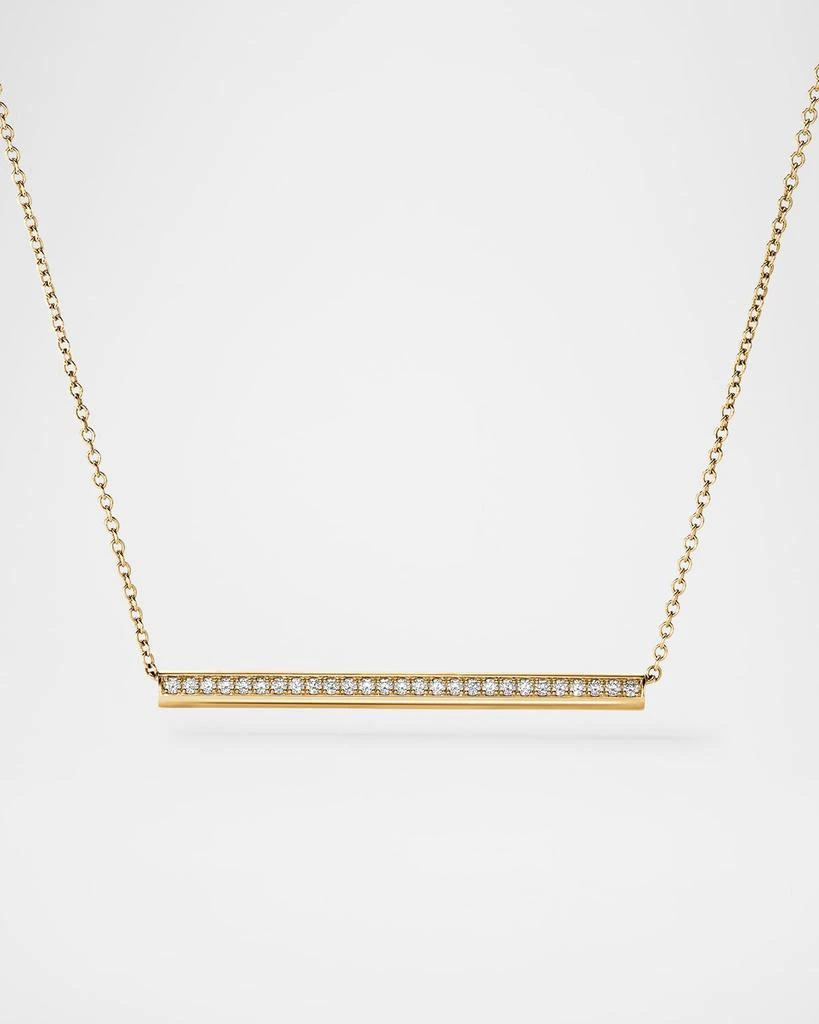 Hearts On Fire Barre 18K Yellow Gold Diamond Pendant Necklace 1