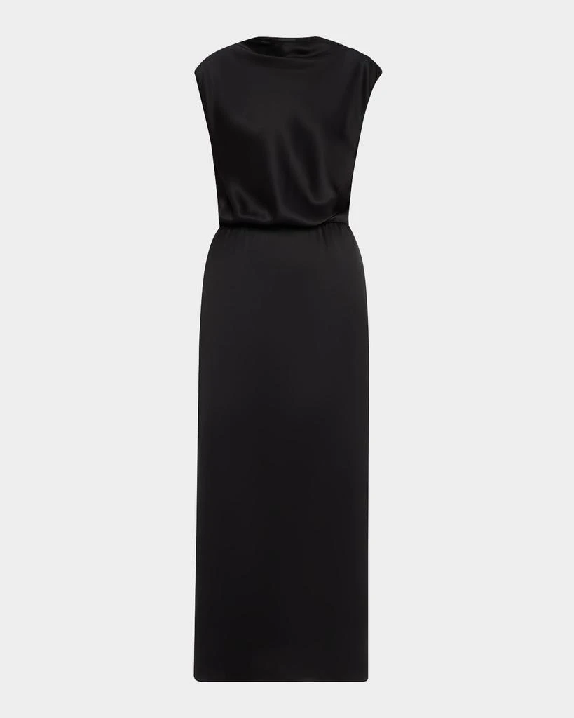 Giorgio Armani Cap-Sleeve Double Silk Satin Gown - Dresses & Skirts - Free  Shipping - BeyondStyle