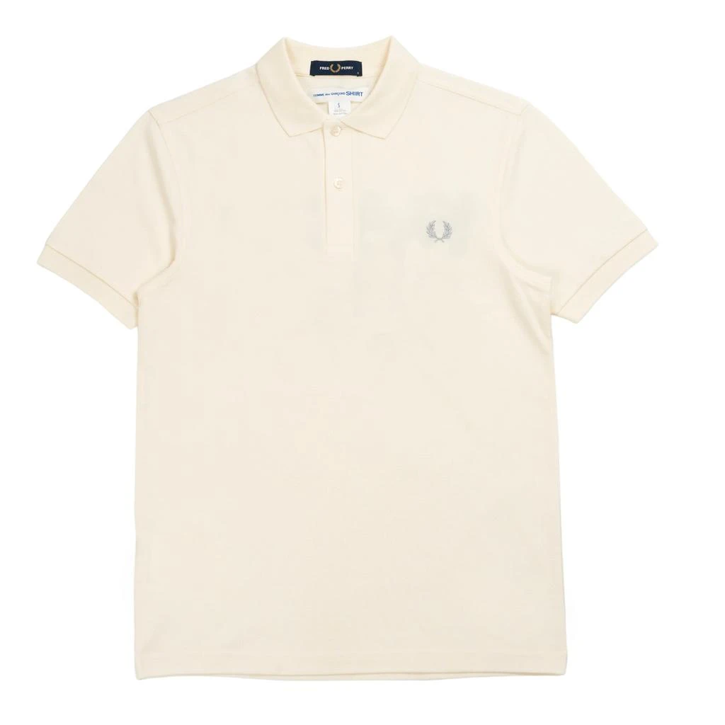 Comme des Garcons CDG x Fred Perry Polo in White 1