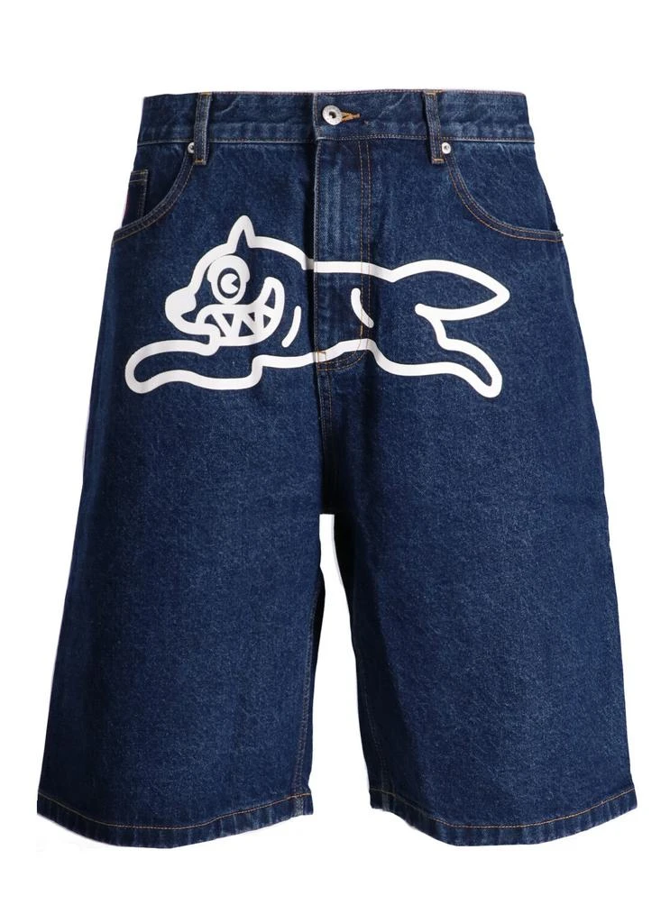Icecream Running Dog Denim Shorts 1