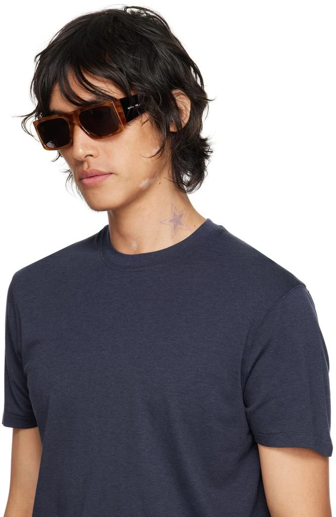 Yves Saint Laurent Tan & Black SL 635 Sunglasses 4
