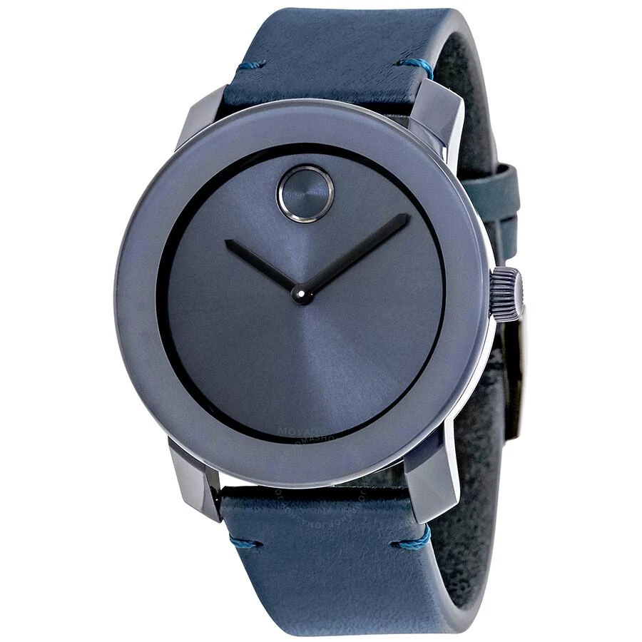 Movado Bold Blue Dial Watch 3600370 1