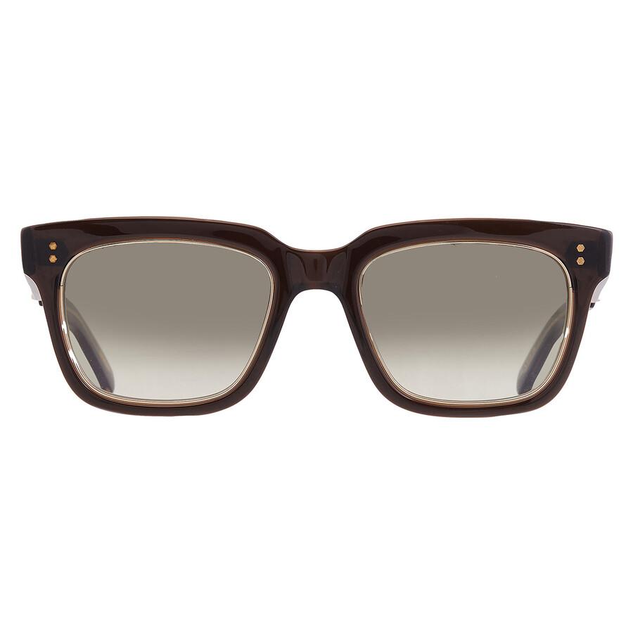 Mr. Leight ARNIE S Smokey Square Men's Sunglasses ML2020 BKTR-12KG/SMKY 51