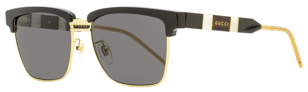 Gucci Men's Square Sunglasses GG0603S 001 Black/Gold 56mm 1