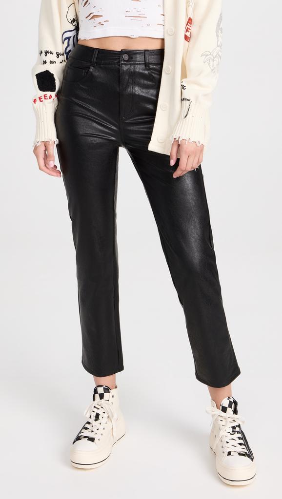 Paige Stella Faux Leather Jeans