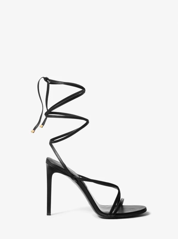 Michael Kors Dahlia Leather Lace-Up Sandal 2
