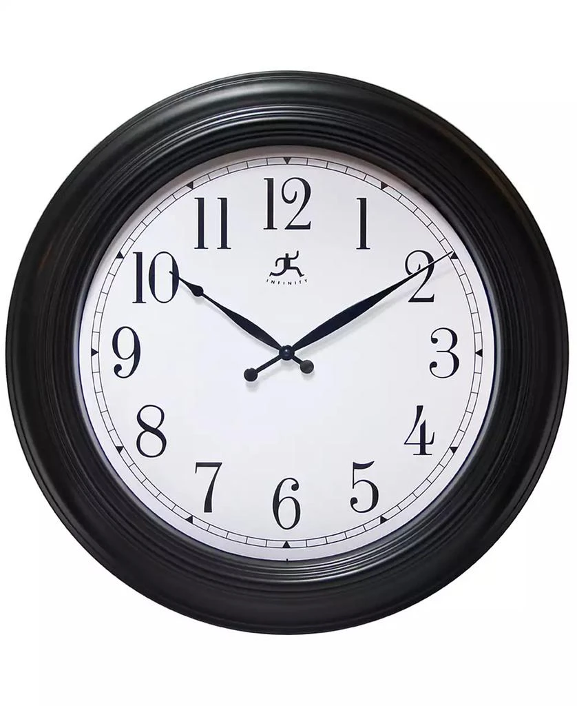 Infinity Instruments Round Wall Clock