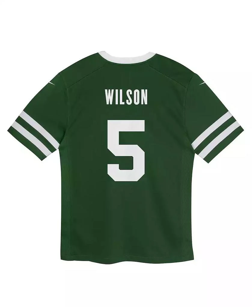 NIKE Infant Garrett Wilson Legacy Green New York Jets Game Jersey 3