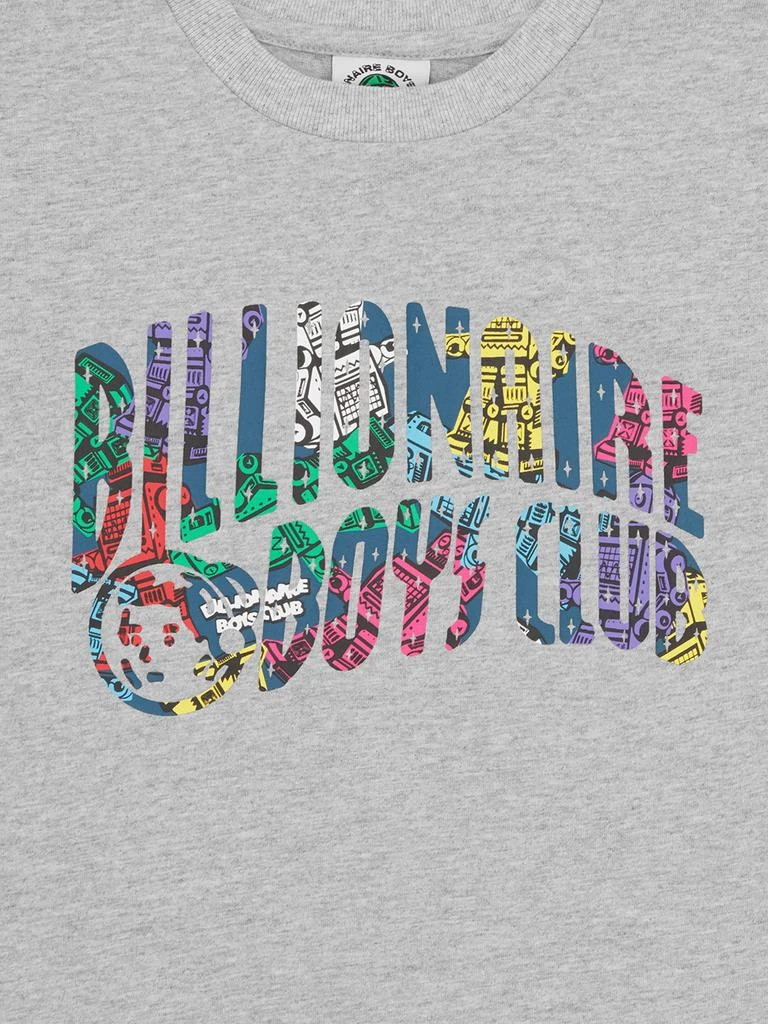 Billionaire Boys Club Billionaire Boys Club Kids Robot Arch Logo T-Shirt in Grey 3