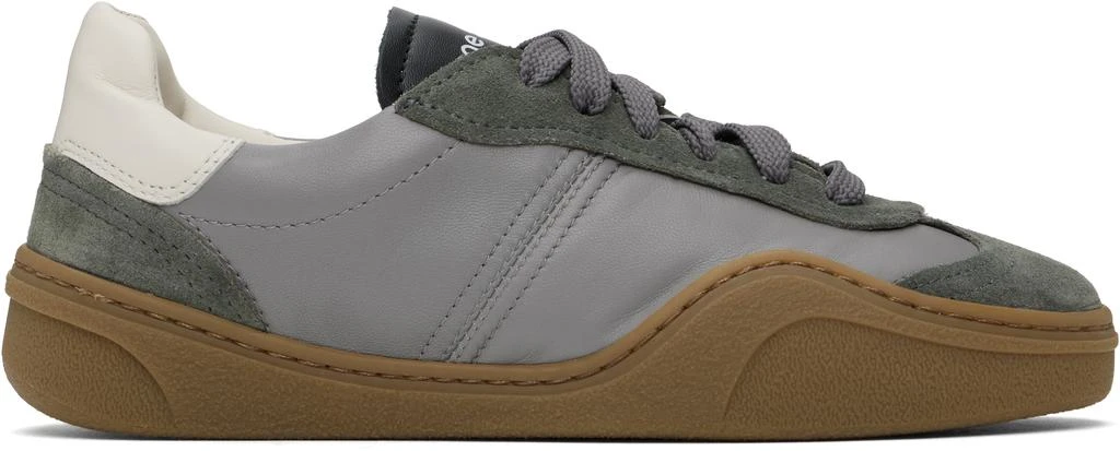 Acne Studios Gray Lace-up Sneakers 1