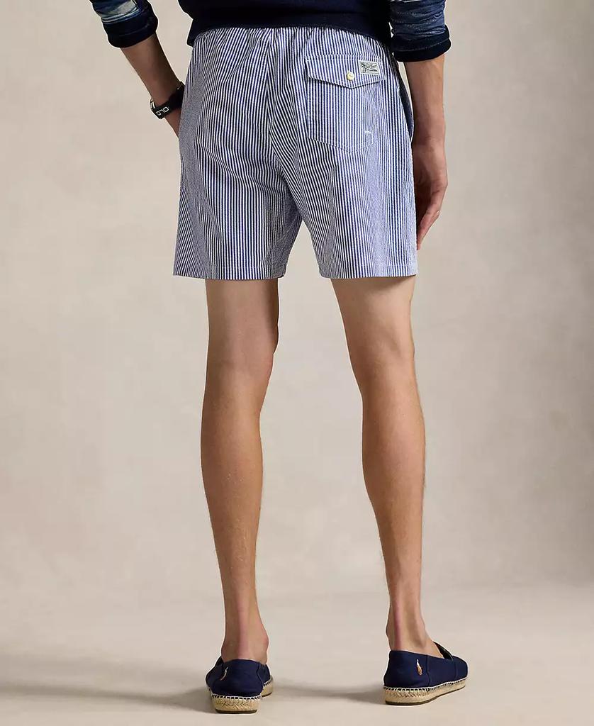 Ralph Lauren Men's 5-3/4" Traveler Classic Striped Swim Trunk