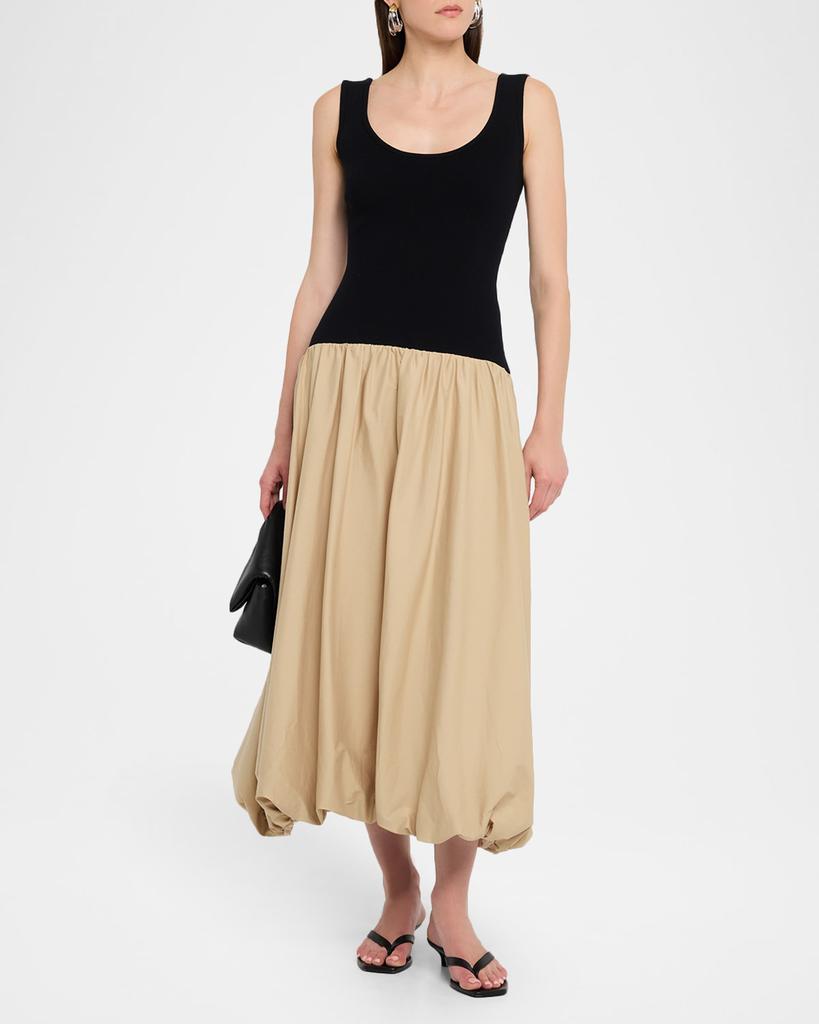 Cinq a Sept Nera Bubble Midi Dress