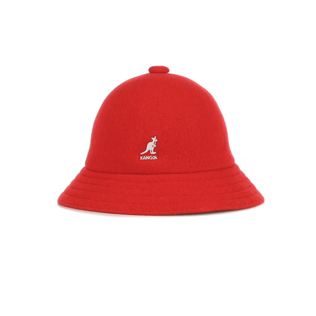 Kangol Men's Wool Casual Red Bucket Hat