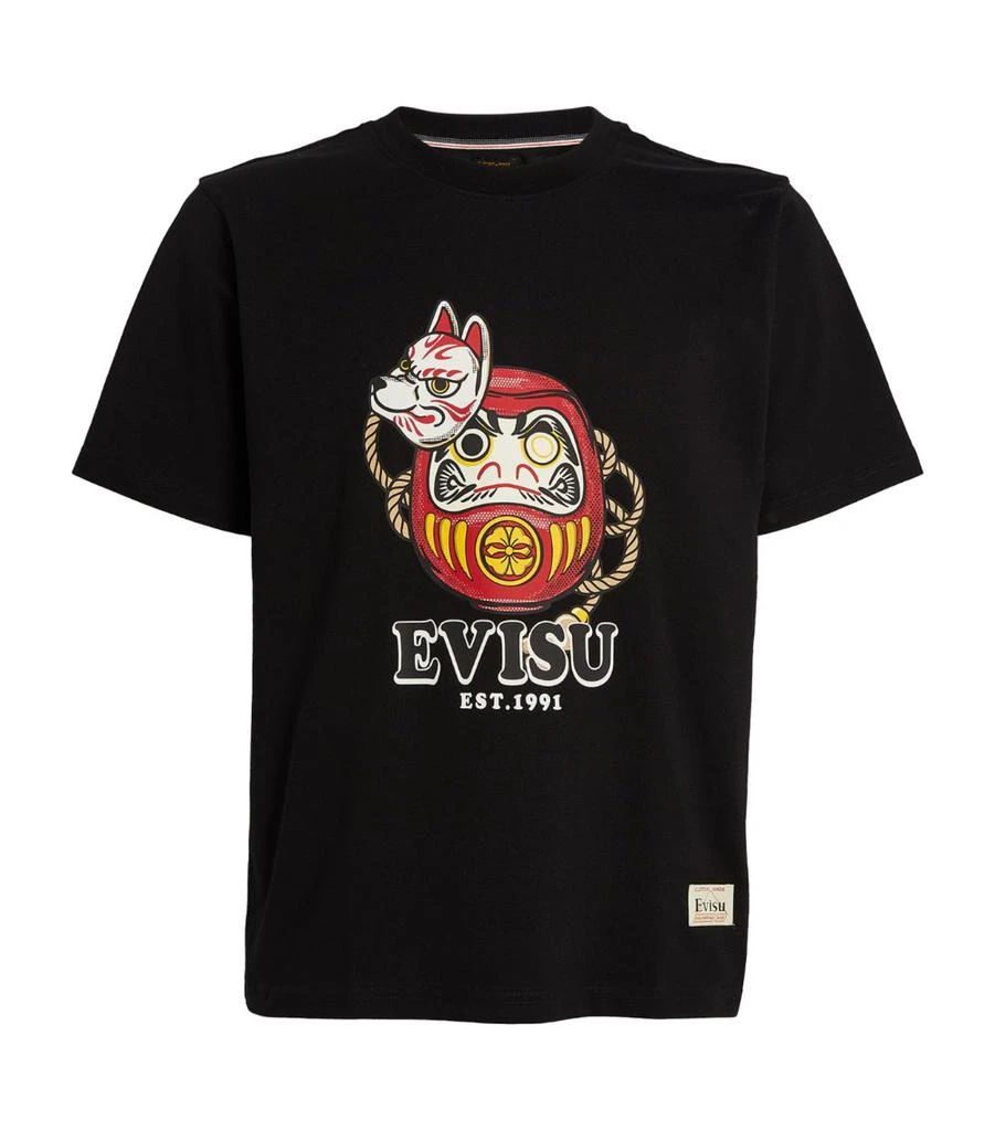 EVISU Inari Mask T-Shirt 1