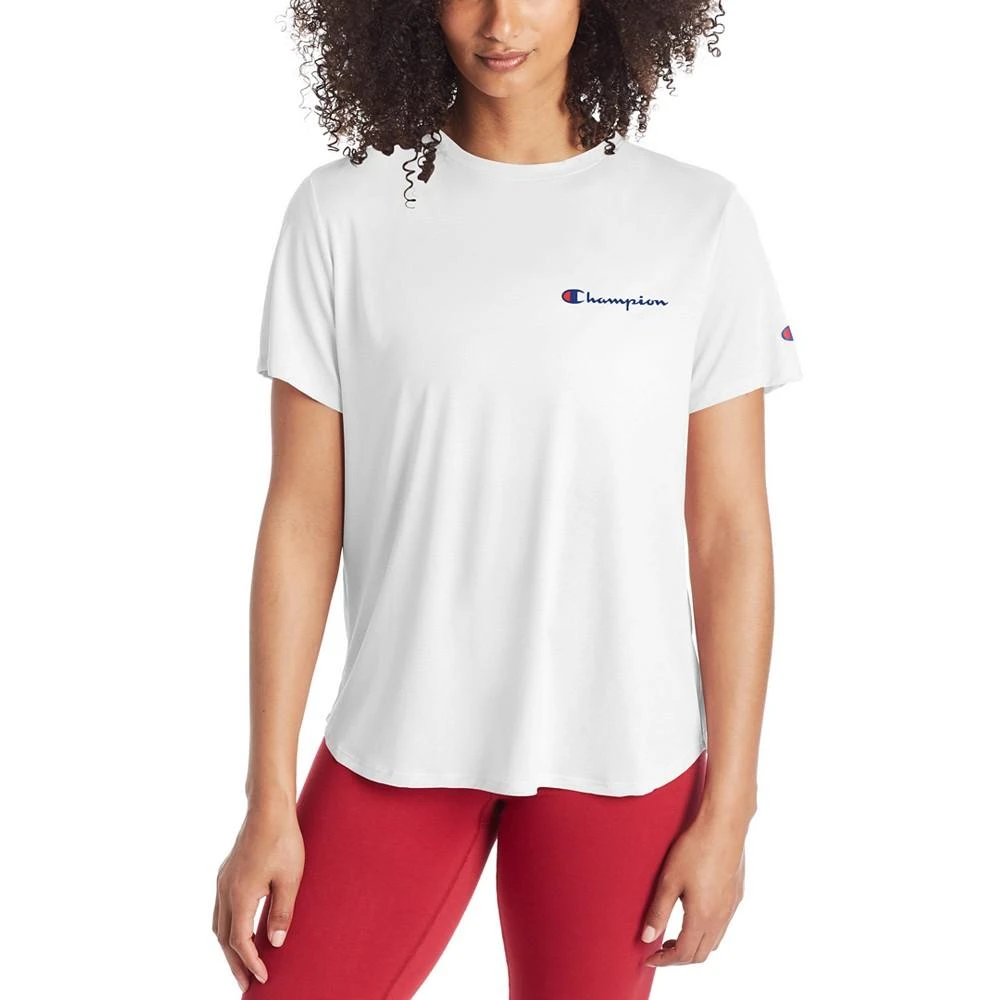Champion Women's Heavyweight Classic Logo Short Sleeve T-Shirt 1