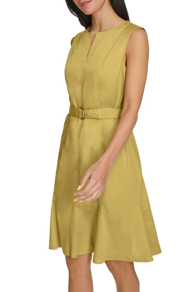 Calvin Klein Belted A-Line Dress 7