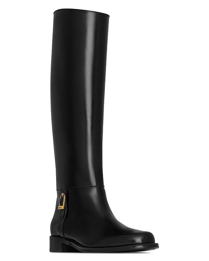 Yves Saint Laurent Vivian 100 leather knee-high boots - Boots