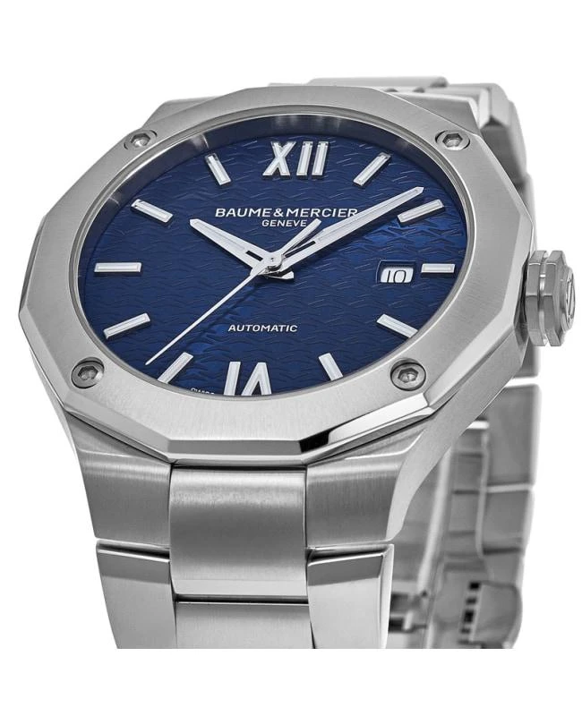 Baume & Mercier Baume & Mercier Riviera Automatic Blue Dial Steel Men's Watch 10620 3